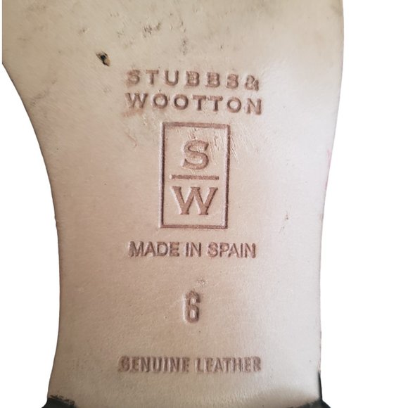 J. Crew /Stubbs & Wootton Gray Collab Classic Flannel Loafers Rabbit /Hare W(6) - Picture 12 of 13